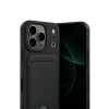 iPhone 17 Pro Max Kelvin Kartvizitli Silikon - Siyah