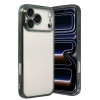 Apple iPhone 17 Pro Max Lensli Silikon - Yeşil