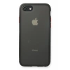 Apple iPhone 7 Kılıf Montreal Silikon Kapak - Siyah