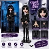 JNJ91 Monster High Wednesday Addams Bebek