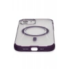 Joko Apple iPhone 11 Uyumlu Hilton Magsafe Kapak - Derin Mor