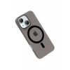 Joko Apple iPhone 14 Uyumlu PC Blank Magsafe Kapak - Siyah