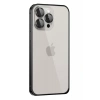 Joko Apple iPhone 15 Pro Max Uyumlu Metal Bumper Mat Kapak - Siyah