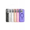 Joko Apple iPhone 15 Pro Max Uyumlu Star Magsafe Kapak - Mor