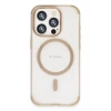 Joko Apple iPhone 15 Pro Uyumlu Hilton Magsafe Kapak - Gold