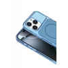 Joko Apple iPhone 16 Pro Max Uyumlu Bruma Magsafe Kapak - Mavi