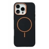 Joko Apple iPhone 16 Pro Max Uyumlu Luno Deri Magsafe Kapak - Siyah