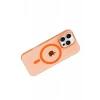 Joko Apple iPhone 16 Pro Max Uyumlu PC Blank Magsafe Kapak - Turuncu