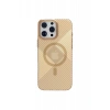Joko Apple iPhone 16 Pro Max Uyumlu Stella PC Sert Magsafe Kılıf - Gold