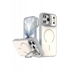 Joko Apple iPhone 17 Pro Max Uyumlu Flexa Magsafe Kapak - Beyaz