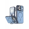 Joko Apple iPhone 17 Pro Max Uyumlu Flexa Magsafe Kapak - Mavi