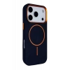 Joko Apple iPhone 17 Pro Max Uyumlu Luno Deri Magsafe Kapak - Mavi