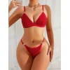 Kadın Kırmızı Mayo Bikini 5184