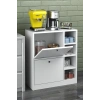 Kahve Köşesi Dolabı Beyaz