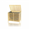 Kalın Bambu Çamaşır Sepeti 50x38x55 cm (Kumaş Torbalı)