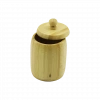 Kapaklı Ahşap Bambu Şekerlik 7.5 x 8.5 cm