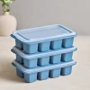 Kapaklı Plastik 3lü Mini Küp Buzluk
