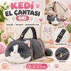 Kedi El Çantası Gri