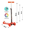 Kırmızı Twist Işıklı Scooter Kırmızı