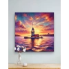 Kız Kulesi Kanvas Tablo 90x90cm