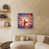 Kız Kulesi Kanvas Tablo 90x90cm