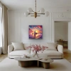 Kız Kulesi Kanvas Tablo 90x90cm