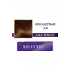 KOLESTON SİNGLE SAÇ BOYASI - 3/4 KOYU KESTANE