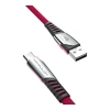Konfulon DC18 Type-C Kablo 1M 5A - Kırmızı