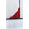 Kristal Taşlı Araba Kapı Köşe Koruyucu 2li Kırmızı