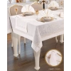 Liana Krem-Krem 12 Kişilik 26 Parça 155 × 220 cmSofra Seti