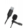 Lightning 2 Metre Double Mikrofon - Siyah
