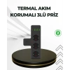 Masa Üstü Çoklu Priz Usb Ve Type-c Çıkışlı Güç Dağıtıcı
