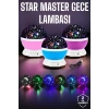 Mavi Ve Mor Işıklı Projeksiyon Lambası