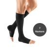 Mediven Plus Dizaltı Varis Çorabı - CCL2 - Burnu Açık - Siyah - 7 Numara - Kısa (Petite)
