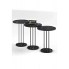 Metal Terra Zigon Bendir Siyah 3lü