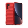 Xiaomi Mi 12 Lite Kılıf Optimum Silikon - Kırmızı