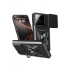 Xiaomi Mi 15T Pars Lens Yüzüklü Silikon - Siyah
