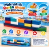 Mıknatıslı Renkli Ahşap Kargo Gemisi