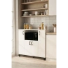 Mikrodalga Dolabı Beyaz 120 cm