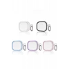 Movenchy Apple Airpods Pro 2 (2.nesil) Shiny Şeffaf Kılıf - Pembe
