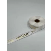 Nedime Baskılı Kol Kurdelesi - Beyaz - 1 TOP - 50 METRE