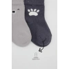 NessiWorld Bear Penye Soket Çorap 2Li BS10116 Gri