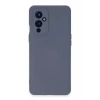 One Plus 9 Kılıf Nano içi Kadife Silikon - Gri