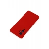 One Plus 9 Kılıf Nano içi Kadife Silikon - Kırmızı
