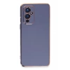 One Plus 9 Kılıf Volet Silikon - Mavi