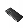 One Plus 9 Pro Kılıf Auto Focus Karbon Kapak - Siyah