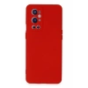 One Plus 9 Pro Kılıf Nano içi Kadife Silikon - Kırmızı