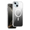 Onegif Apple iPhone 15 Uyumlu Sora Simli Magsafe Kapak - Siyah