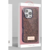Onegif Apple iPhone 16 Uyumlu Bright Simli Kapak - Siyah