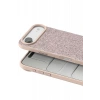 Onegif Apple iPhone 17 Air Uyumlu Bright Simli Kapak - Pembe